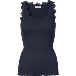 Rosemunde Iconic Silk Top - Navy