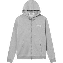 Les Deux Blake Zipper Hoodie - Harmaa