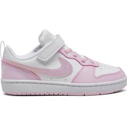 NIKE Court Borough Low Recraft PSV - White/Pink Foam