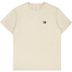 Tommy Jeans Tjm Clsc Xs Badge Tee Beige Male