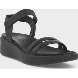 ecco Flowt Wedge LX Sandale - Schwarz