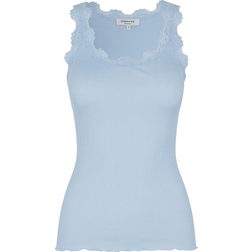 Rosemunde Classic Silk Top - Heather Sky