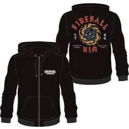 Difuzed stranger things fireball hoodie