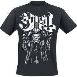 Ghost T-Shirt di - Pope's Wrath - Uomo - Nero