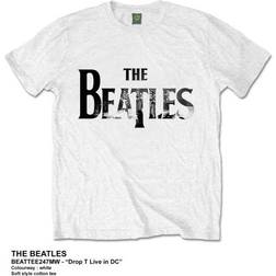 The Beatles Washington DC Skyline T Shirt White