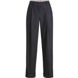 JJXX Damen Jxmary Pleat Fu Mw Pant Pnt Noos Anzughose, Schwarz, 32L