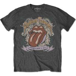 Rolling Stones The rolling stones mens t shirt grey its only rock n roll official