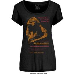 ROCK OFF Black Ladies Janis Joplin T-shirt