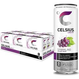 Celsius Energy Drink Sparkling Grape Rush 24