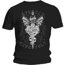 ROCK OFF Avenged Sevenfold Men's Cloak And Dagger Short Sleeve T-shirt, Black