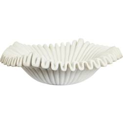 Jakobsdals Anemone White Bowl