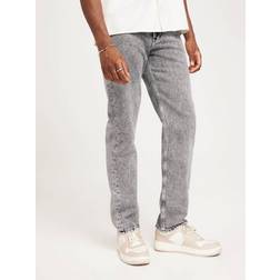 Lee West Straight-cut Jeans - Harmaa