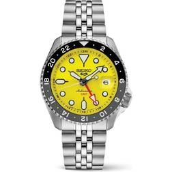 Seiko Automatic 5 Sports Bracelet 43mm Yellow Yellow