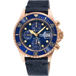 Gevril Wallstreet Chronograph Automatic Blue 4160