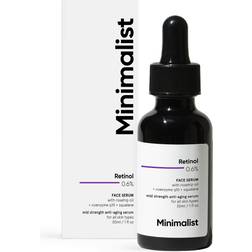 Minimalist Mid-Strength Anti Aging Face Serum 30ml