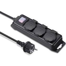 Andersson 3-Way Outdoor Power Strip 3m