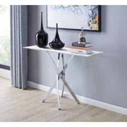 Furniturebox Leonardo Effect Top Console Table