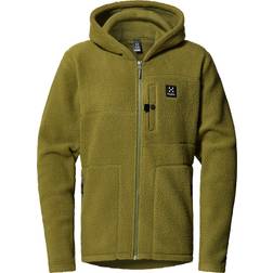 Haglöfs Malung Pile Hood Fleece jacket Men's Olive Green