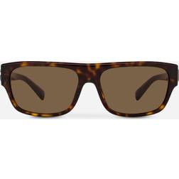 Dolce & Gabbana Klassiske Stilfulde Solbriller Brun