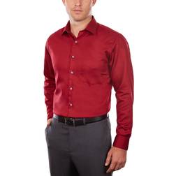 Van Heusen herrskjorta normal passform Lux Sateen stretch solid