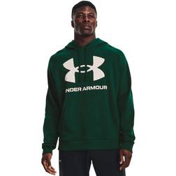 Under Armour Rival Fleece Big Logo Hoodie Herren 330 intensity/onyx white Grün