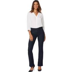 NYDJ Womens Barbara Boot-Cut Jeans, Rinse