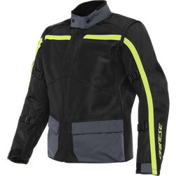 Dainese Outlaw Black/Ebony/Fluo Yellow Blouson textile Homme