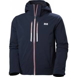 Helly Hansen Men's Alpha Lifaloft Lightweight Ski Jacket Navy Navy Blue