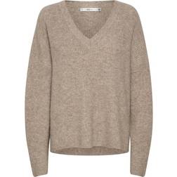 Gestuz Alphagz Pullover, Farve: Sand, Størrelse: XS, Dame