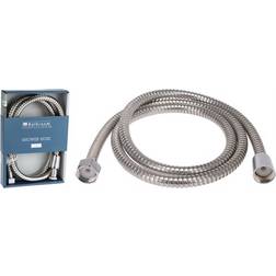 Bathroom Solutions Chrome Stainless Steel Shower Hose 150 cm