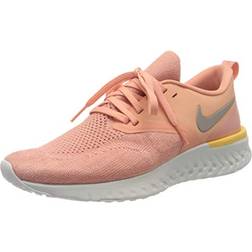 Nike Odyssey React 2 Flyknit Løbesko - Pink/Lyserød