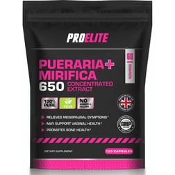 ProElite Pueraria Mirifica 6500mg Vegan Capsules Powder 120 pcs