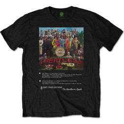 The Beatles Black Sgt Pepper Track Men's T-shirt.