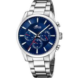 Lotus Analog Quarz mit Edelstahl Armband 18922/1
