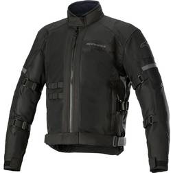 Alpinestars Crosshill Air, Textiljacke wasserdicht Schwarz/Schwarz Damen