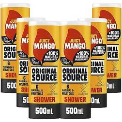 Original Source Mango Shower Gel with Natural Fragrance, Large Shower Body Shower 500ml