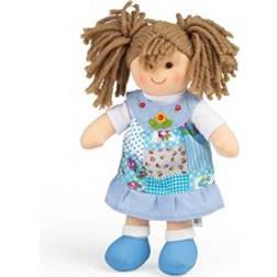 Bigjigs Sarah Doll Small Ragdoll Cuddly Toy