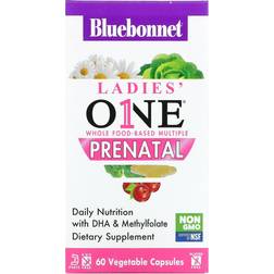 Bluebonnet Nutrition Ladies One Prenatal Whole Food-Based Multiple 60 pcs