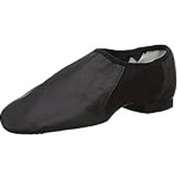 Bloch Ladies Neo-Flex Slip On Leather Jazz Shoes, Leather leather