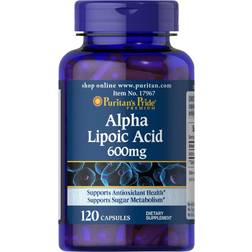 Puritan's Pride Alpha Lipoic Acid 600Mg 120 st