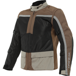 Dainese Outlaw Tex Motorcycle Jacket - Black/Brown Man