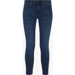 7 For All Mankind Ankle Jeans - Mörkblå