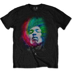 Jimi hendrix t shirt galaxy portrait official mens black