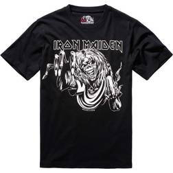 Brandit Iron Maiden Tee Shirt - Schwarz/Weiß