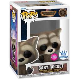 Funko Funko Pop! Baby Rocket Flocked 1208 Box Include