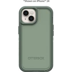 OtterBox Schutzhülle für iPhone 15 Pro Max nur Defender Series XT – Smaragd Isle Grün Bildschirmlos, robust, rastet an MagSafe an, Befestigung mit Umhängeband