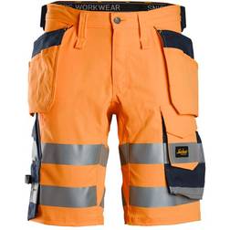 Snickers Workwear hantverksshorts, Varsel Orange/Svart