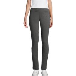 Lands' End Starfish Slim Leg Stretch Jersey Trousers - Grey