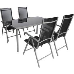 POCOline Patio-Set Essgruppe, 1 Tisch einschl. 4 Stühle