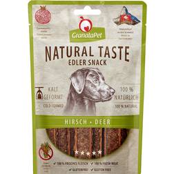 Granatapet Natural Taste Edler Snack Per Cani - Set % 3 x 90 g Cervo